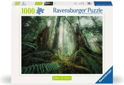 Puzzle Ravensburger 1000 dílků Síla přírody: V lese