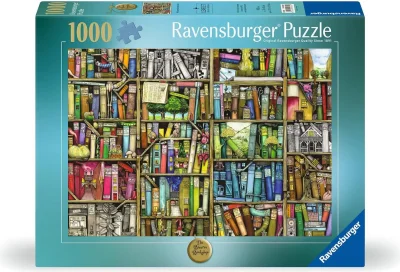 Puzzle Ravensburger 1000 dílků Bizarní knihkupectví