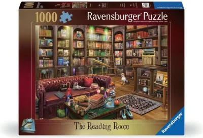 Puzzle Ravensburger 1000 dielikov Útulná knižnica