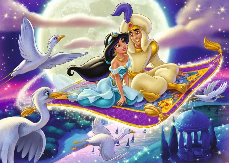 Puzzle Ravensburger 1000 dielikov Disney: Aladin