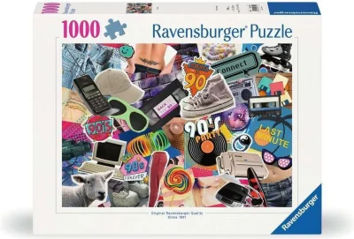 Puzzle Ravensburger 1000 dielikov 90. roky