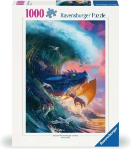 Puzzle Ravensburger 1000 dielikov Dračí závod