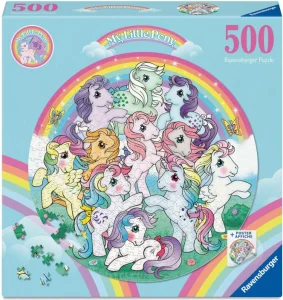 Kulaté puzzle Ravensburger 500 dílků My Little Pony