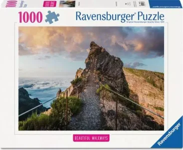 Puzzle Ravensburger 1000 dílků Krásné cestičky: Cesta do nebe, Madeira