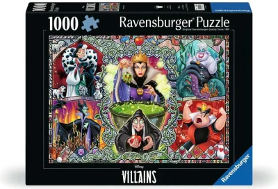 Puzzle Ravensburger 1000 dílků Disney Padouchové: Záporné postavy - ženy