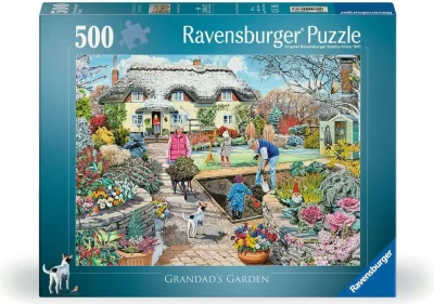 Puzzle Ravensburger 500 dielikov Dedkova záhrada