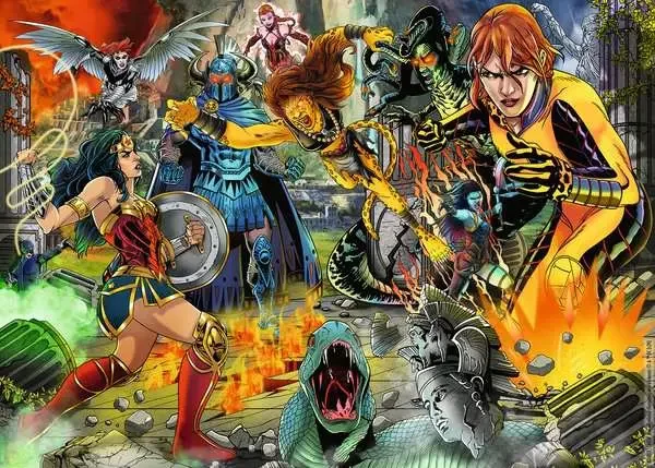 Puzzle Ravensburger 1000 dielikov Wonder Woman
