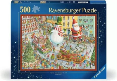 Puzzle Ravensburger 500 dílků Přichází Vánoce!