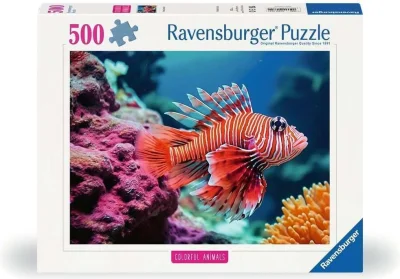 Puzzle Ravensburger 500 dílků Perutýn ohnivý