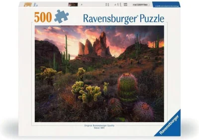 Puzzle Ravensburger 500 dílků Kaktusy