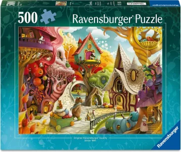 Puzzle Ravensburger 500 dílků Domov, sladký domov