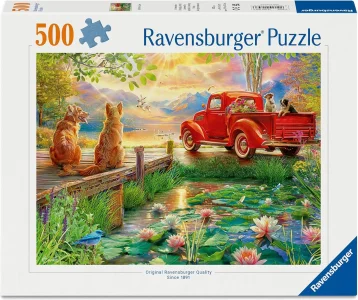 Puzzle Ravensburger 500 dílků Letní láska