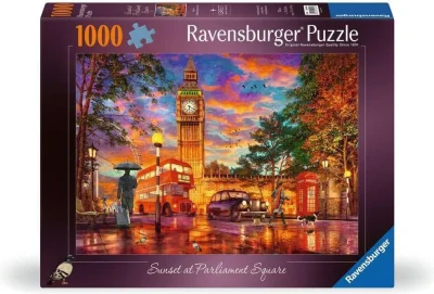 Puzzle Ravensburger 1000 dielikov Západ slnka v Londýne