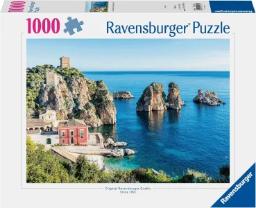 Puzzle Ravensburger 1000 dílků Sicilské pobřeží