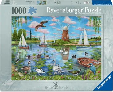 Puzzle Ravensburger 1000 dílků Život na jihovýchodě Anglie
