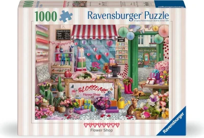 Puzzle Ravensburger 1000 dielikov Kvetinárstvo Blossoms