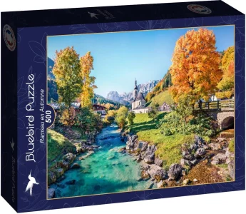 Puzzle BLUEBIRD 500 dílků Ramsau na podzim