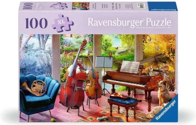 Puzzle Ravensburger 100 dielikov XL Štyri ročné obdobia v hudbe