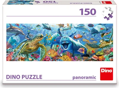 Panoramatické puzzle Dino 150 dielikov Morský život