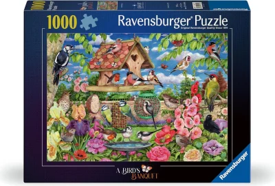 Puzzle Ravensburger 1000 dílků Ptačí budka