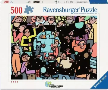 Puzzle Ravensburger 500 dielikov Puzzle komunita