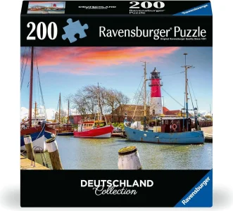 Puzzle Ravensburger 200 dílků Německo: Přístav Büsum