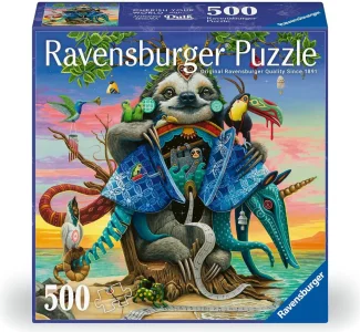 Čtvercové puzzle Ravensburger 500 dílků Afterglow