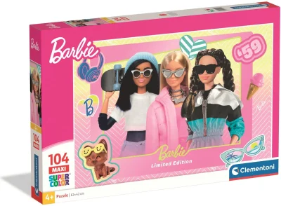 Puzzle pro děti Clementoni 104 MAXI dílků Barbie: Limited Edition