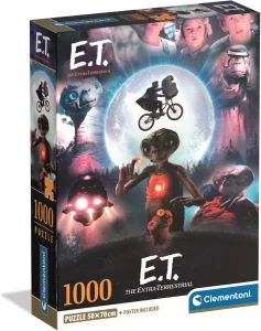 Puzzle Clementoni 1000 dílků Kultovní filmy: E.T. - Mimozemšťan