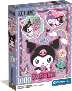 Puzzle Clementoni 1000 dielikov Kuromi
