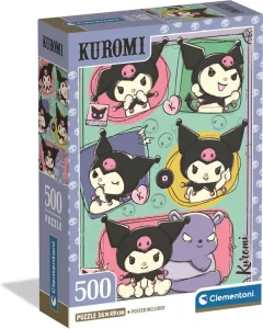 Puzzle Clementoni 500 dílků Kuromi
