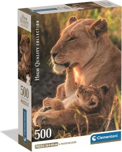 Puzzle Clementoni 500 dielikov Levia láska