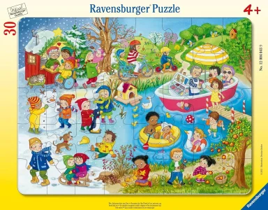 Doskové puzzle Ravensburger 40 dielikov 