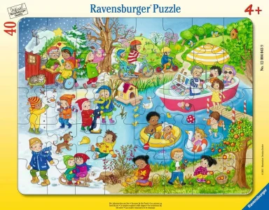 Doskové puzzle Ravensburger 40 dielikov 