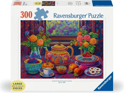 Puzzle Ravensburger 300 větších dílků Čas na čaj