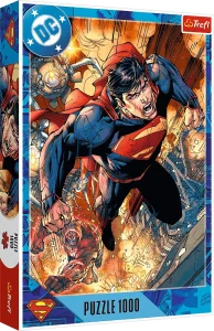 Puzzle Trefl 1000 dielikov Superman v akcii