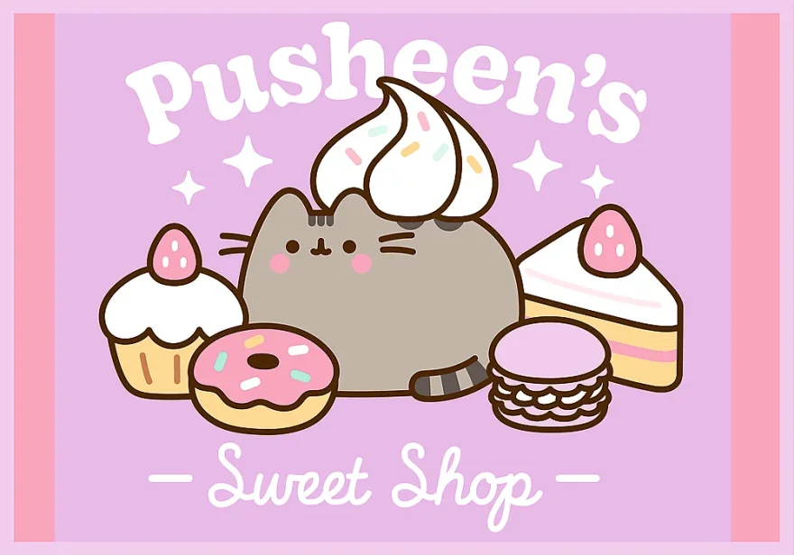 Puzzle Trefl 4x250 dielikov Pusheen 4v1