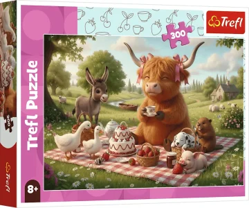 Puzzle Trefl 300 dielikov Sladký piknik