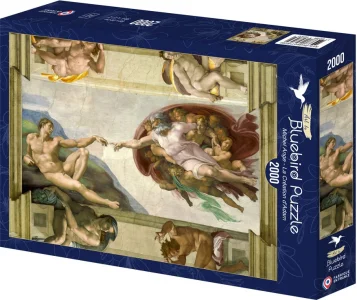 Puzzle BLUEBIRD 2000 dílků Stvoření Adama