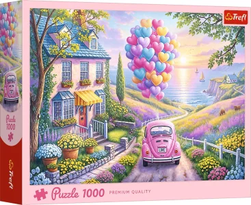 Puzzle Trefl 1000 dielikov Romantická prechádzka