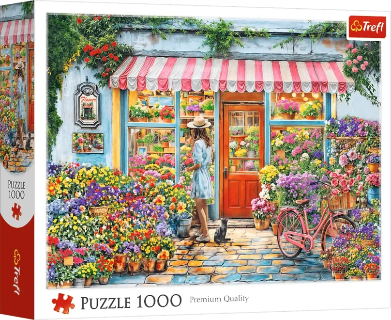 Puzzle Trefl 1000 dielikov Kvetinárstvo