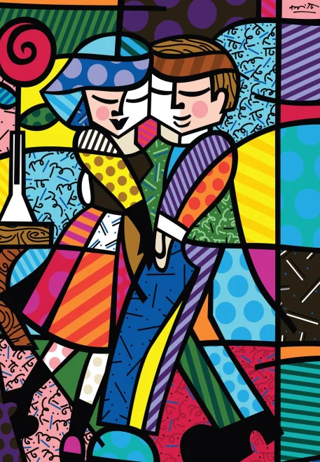 Puzzle Bluebird 1000 dielikov Britto: Tvárou v tvár