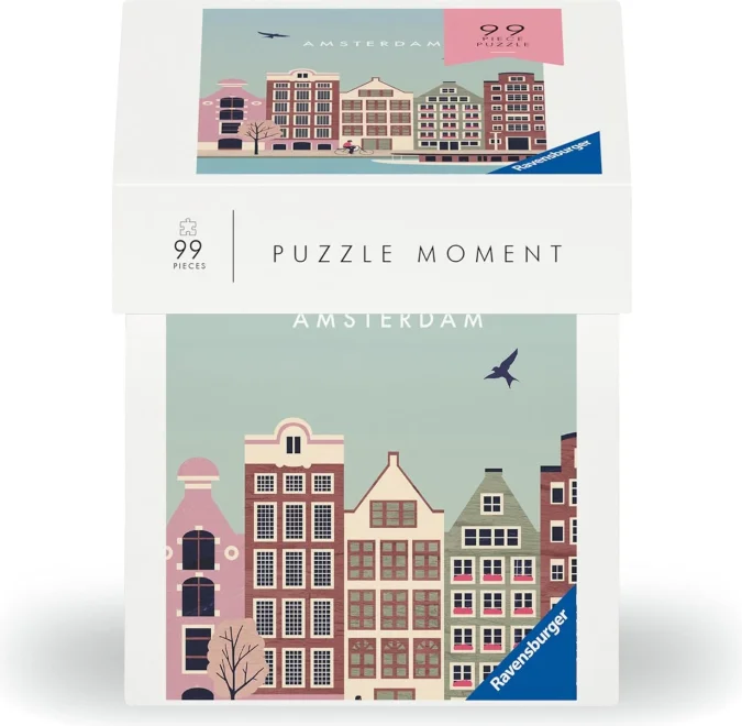 Puzzle Moment Ravensburger 99 dielikov Mestá: Amsterdam