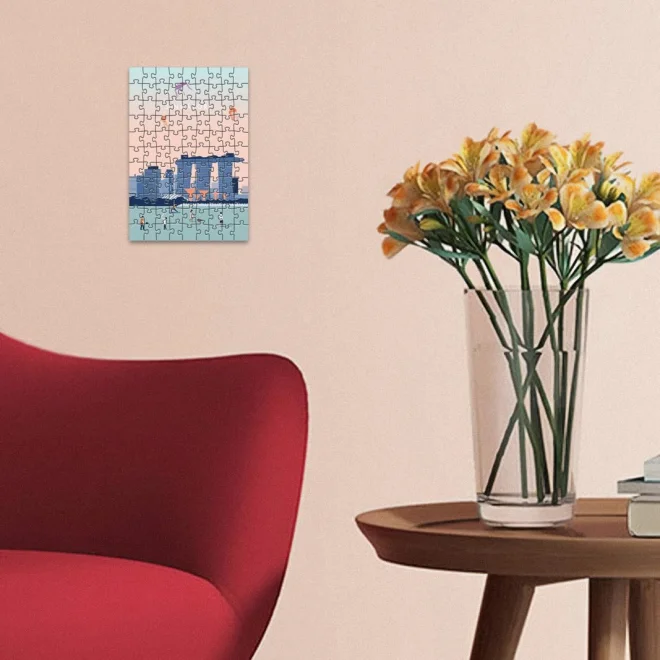 Puzzle Moment Ravensburger 99 dielikov Mestá: Singapur