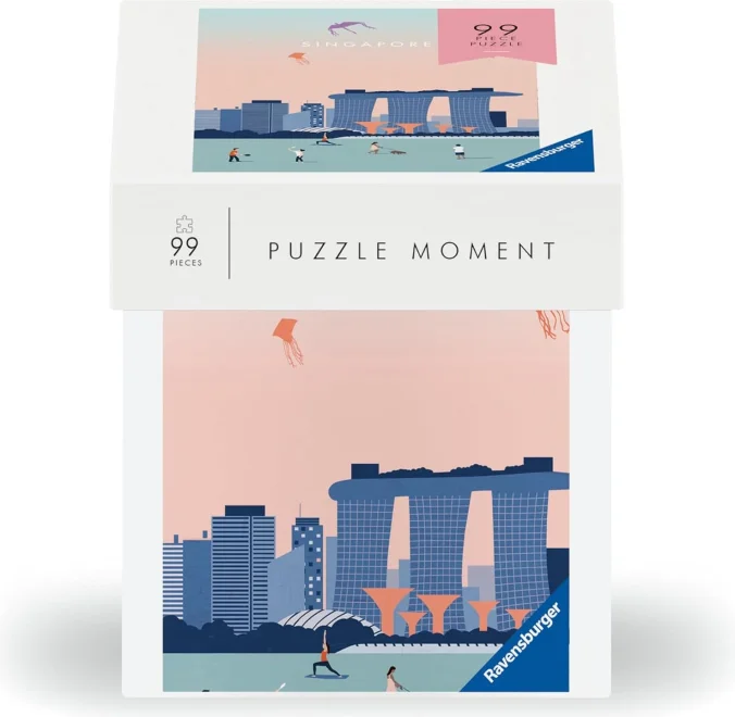 Puzzle Moment Ravensburger 99 dielikov Mestá: Singapur