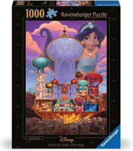 Puzzle Ravensburger 1000 dielikov Disney Castle: Jasmína (Aladin)