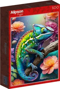 Puzzle Alipson 500 dielikov Farebný chameleón