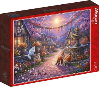 Puzzle Alipson 500 dílků Večerní světla