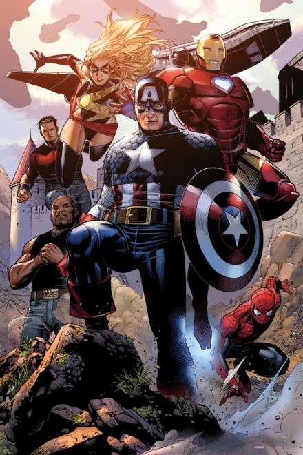 Puzzle s 3D efektom Prime 3D 300 dielikov Marvel Avengers
