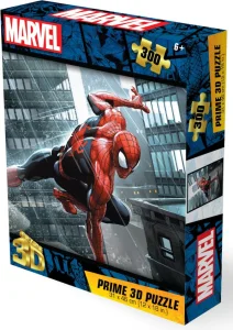 Puzzle s 3D efektom Prime 3D 300 dielikov Spider-Man: Strážca mesta